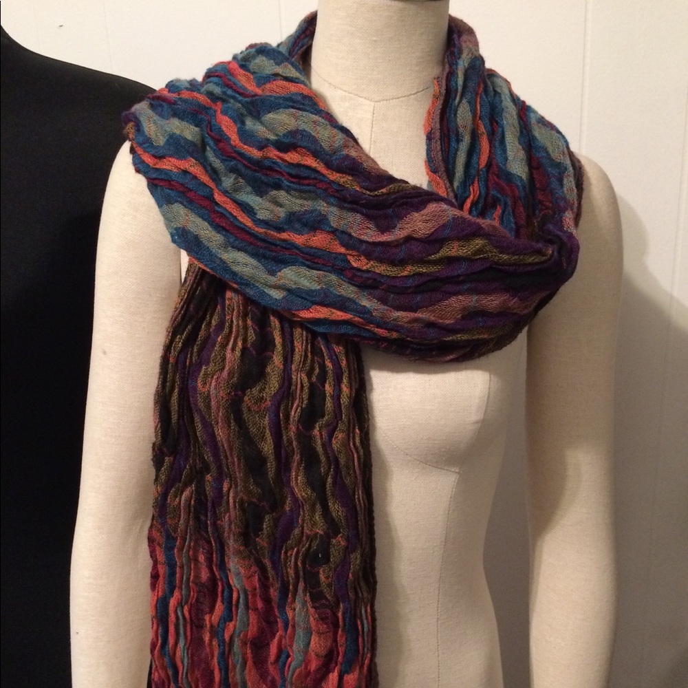 ☄️ Colorful scarf by all jazzed up